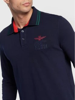 Η καλύτερη συμφωνία ⭐ Aeronautica Militare Άνδρες Μπλούζες Polo Polo 222PO1631J578 Σκούρο μπλε Comfort Fit 💯 -Aeronautica Militare Εκπτώσεις unnamed file 647