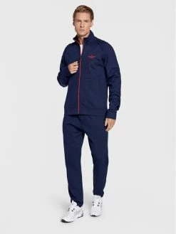 Νέος 🔔 Aeronautica Militare Άνδρες Σετ Φόρμα 222TF031F421 Σκούρο μπλε Regular Fit ⭐