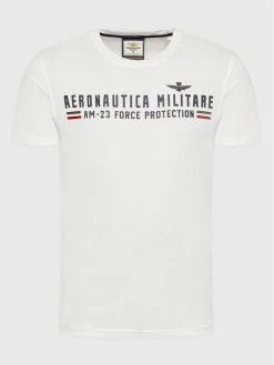 Νέος 💯 Aeronautica Militare Άνδρες T-shirts T-Shirt 222TS1942J538 Λευκό Regular Fit 🛒 -Aeronautica Militare Εκπτώσεις unnamed file 674