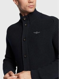 Καλύτερη πώληση ✨ Aeronautica Militare Άνδρες Ζακέτες Ζακέτα 222MA1404L409 Σκούρο μπλε Regular Fit 🌟 -Aeronautica Militare Εκπτώσεις unnamed file 683