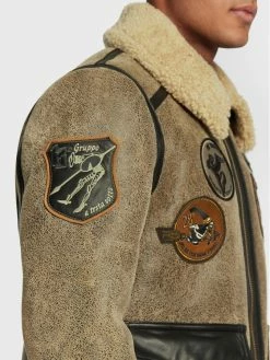 Φτηνός 🎉 Aeronautica Militare Άνδρες Δερμάτινα Μπουφάν Μπουφάν δερμάτινο 222PN1561876 Καφέ Regular Fit 👍 9 Φτηνός 🎉 Aeronautica Militare Άνδρες Δερμάτινα Μπουφάν Μπουφάν δερμάτινο 222PN1561876 Καφέ Regular Fit 👍 -Aeronautica Militare Εκπτώσεις unnamed file 703