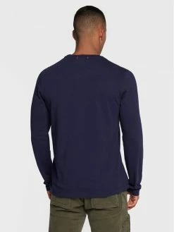 Flash Sale 😀 Aeronautica Militare Άνδρες Μακρυμάνικα Longsleeve 222TS1993J578 Σκούρο μπλε Regular Fit ✨ -Aeronautica Militare Εκπτώσεις unnamed file 765