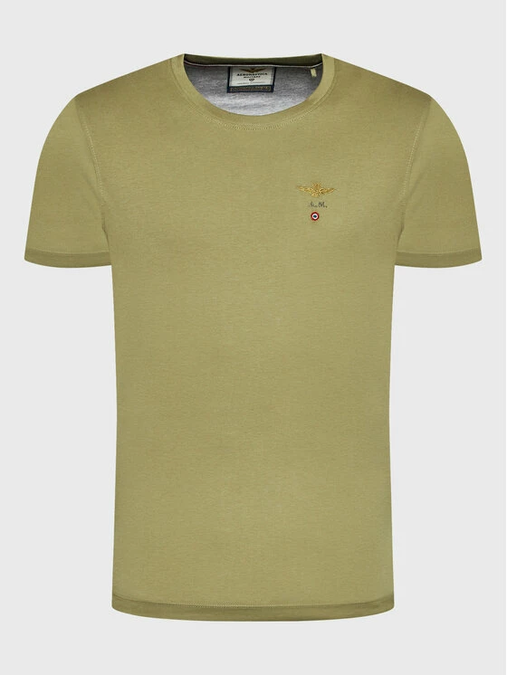 Συμφωνίες ✔️ Aeronautica Militare Άνδρες T-shirts T-Shirt 222TS1580J372 Πράσινο Regular Fit 🧨 5 Συμφωνίες ✔️ Aeronautica Militare Άνδρες T-shirts T-Shirt 222TS1580J372 Πράσινο Regular Fit 🧨 - Image 5