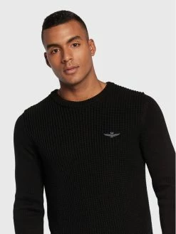 Προϋπολογισμός 🌟 Aeronautica Militare Άνδρες Πουλόβερ 222MA1403L409 Μαύρο Regular Fit 🎉 -Aeronautica Militare Εκπτώσεις unnamed file 793