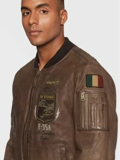 Καλύτερες κριτικές για 👏 Aeronautica Militare Άνδρες Δερμάτινα Μπουφάν Μπουφάν δερμάτινο 222PN925PL184 Καφέ Regular Fit 💯 -Aeronautica Militare Εκπτώσεις unnamed file 853