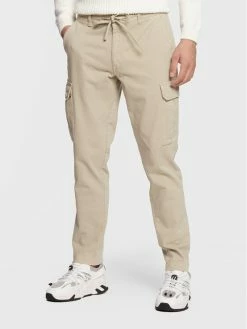 ΧΟΝΔΡΙΚΟ ΕΜΠΟΡΙΟ 🔔 Aeronautica Militare Άνδρες Υφασμάτινα Παντελόνια Παντελόνι υφασμάτινο 222PA1492CT3001 Μπεζ Regular Fit ⭐