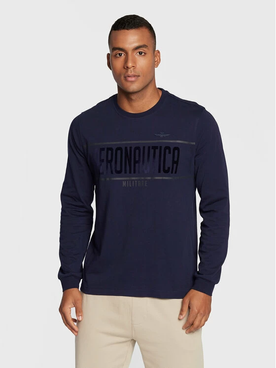 Ολοκαίνουργιο ✨ Aeronautica Militare Άνδρες Μακρυμάνικα Longsleeve 222TS1991J550 Σκούρο μπλε Comfort Fit 😉 1 Ολοκαίνουργιο ✨ Aeronautica Militare Άνδρες Μακρυμάνικα Longsleeve 222TS1991J550 Σκούρο μπλε Comfort Fit 😉