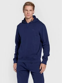 Εκπτωση ❤️ Aeronautica Militare Άνδρες Μπλούζες Χωρίς Φερμουάρ Μπλούζα 222FE1695F467 Σκούρο μπλε Comfort Fit 👍