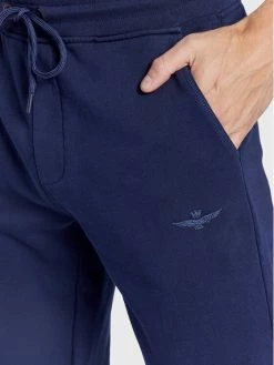 Ολοκαίνουργιο ⭐ Aeronautica Militare Άνδρες Παντελόνια Φόρμας Παντελόνι φόρμας 222PF852F467 Σκούρο μπλε Regular Fit 💯 -Aeronautica Militare Εκπτώσεις unnamed file 952