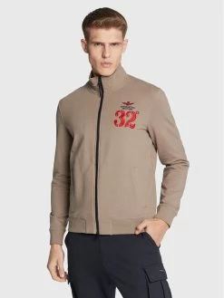 Κουπόνι ✨ Aeronautica Militare Άνδρες Μπλούζες Με Φερμουάρ Μπλούζα 222FE1715F439 Μπεζ Regular Fit 🎁