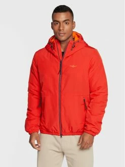 Κουπόνι 🔔 Aeronautica Militare Άνδρες Μεταβατικά Μπουφάν Μπουφάν μεταβατικό 222AB2016CT3007 Κόκκινο Regular Fit 👍