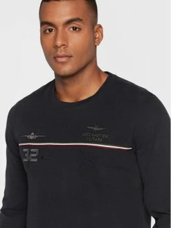 Νέος 🛒 Aeronautica Militare Άνδρες Μακρυμάνικα Longsleeve 222TS2029J566 Σκούρο μπλε Regular Fit 🎉 -Aeronautica Militare Εκπτώσεις unnamed file 998